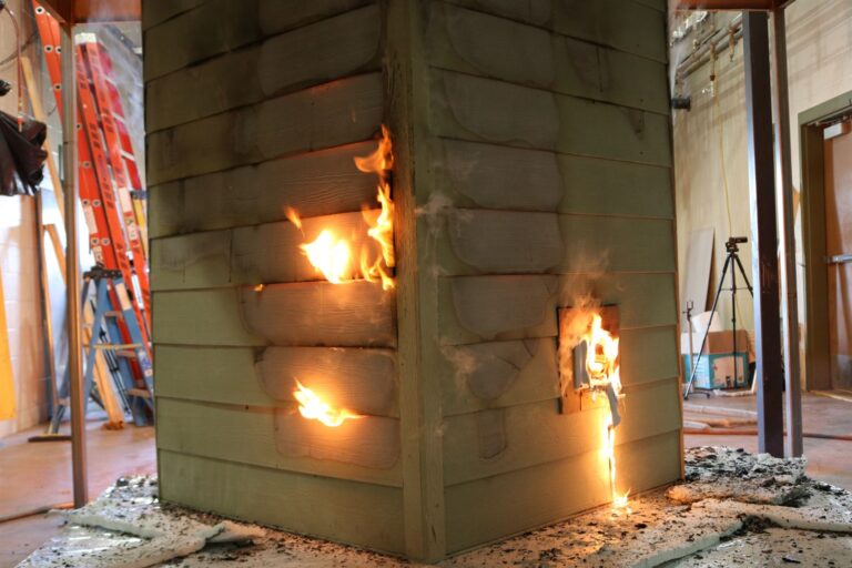 Fire Dynamics & Building Materials: Designed to Burn Research