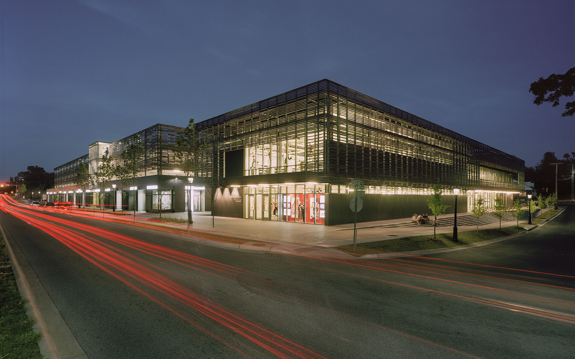 University of Arkansas Garland Center Bookstore & Parking Garage