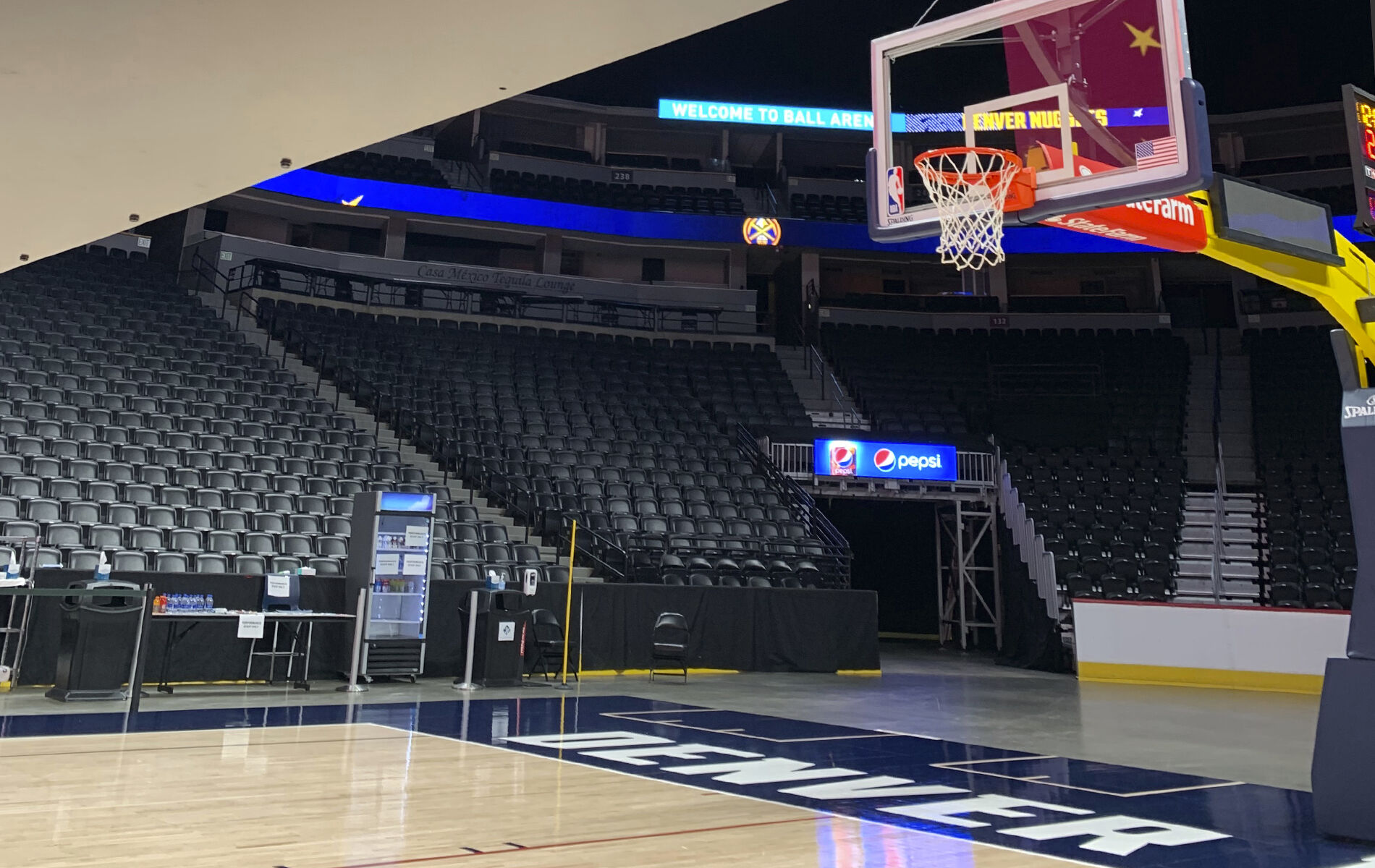 National Basketball Association (NBA) Temperature & Humidity Monitoring / Control