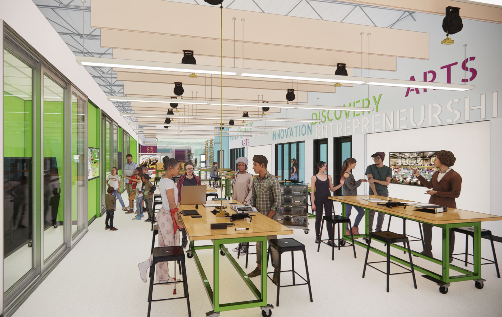 Barstow School Dan & Cassidy Towriss IDEA Space