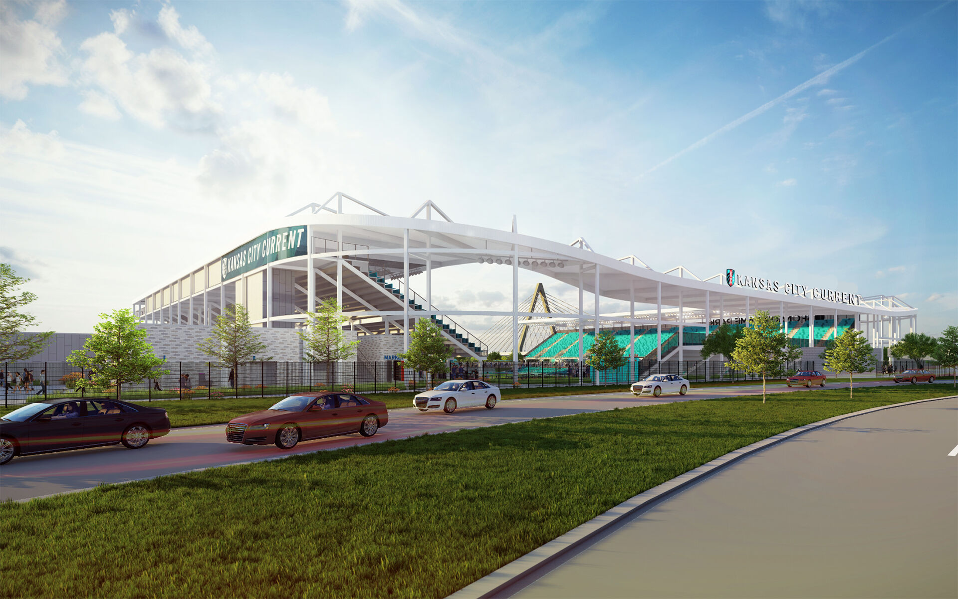 KC Current CPKC Stadium at Berkley Riverfront Park