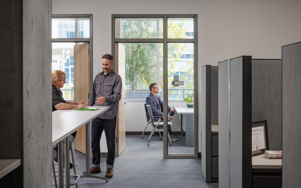 An office space