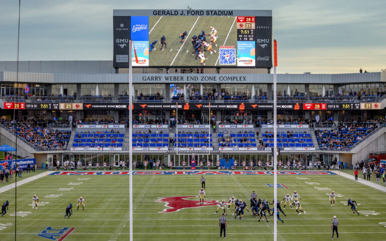 Gerald J. Ford Stadium’s Garry Weber End Zone Complex – Southern Methodist University