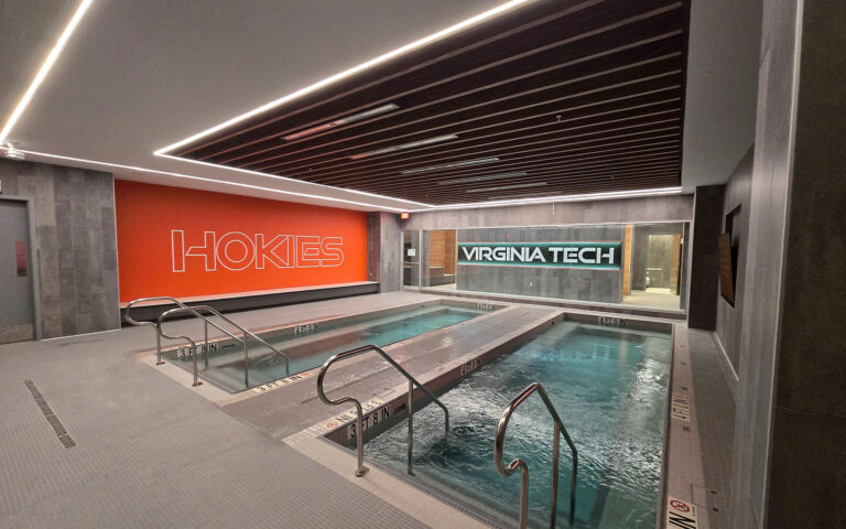 Football Locker Room & Hydrotherapy Renovation – Virginia Tech